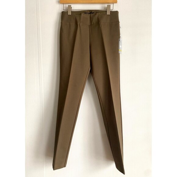 New size 6 "moss" pull on INSIGHT NY BCP8909B STRAIGHT LEG SCUBA PANT stretch - Picture 4 of 11